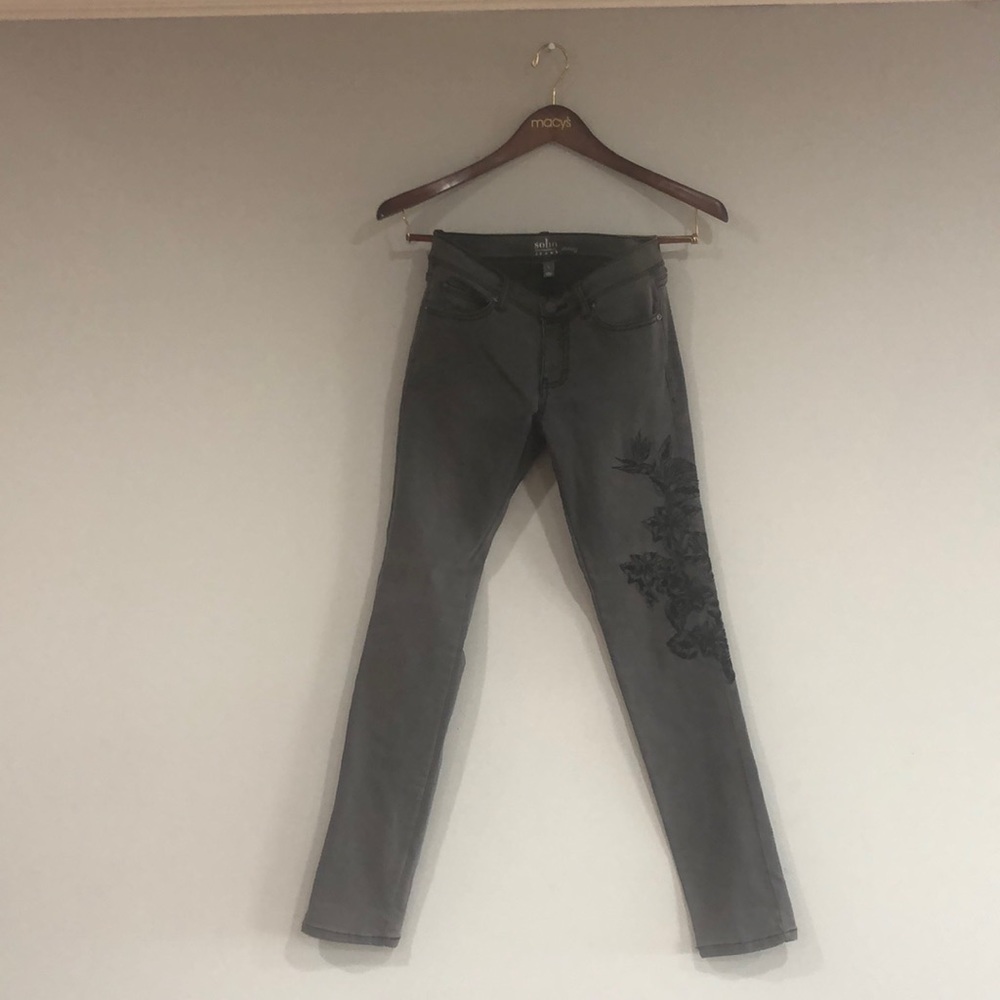 Grey jeans